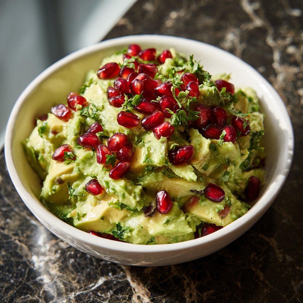 Avocadosalat mit Granatapfel