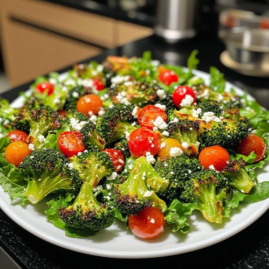 Knuspriger Brokkoli-Glückssalat