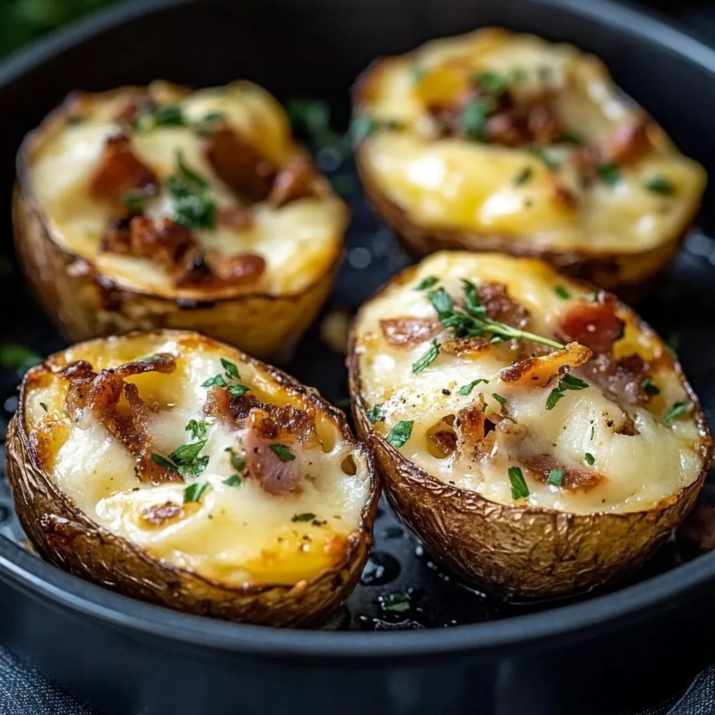 Gebackene Käse-Kartoffeln