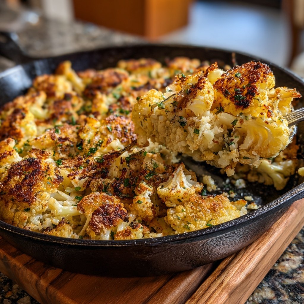 Blumenkohlpfanne mit Kreuzkümmel