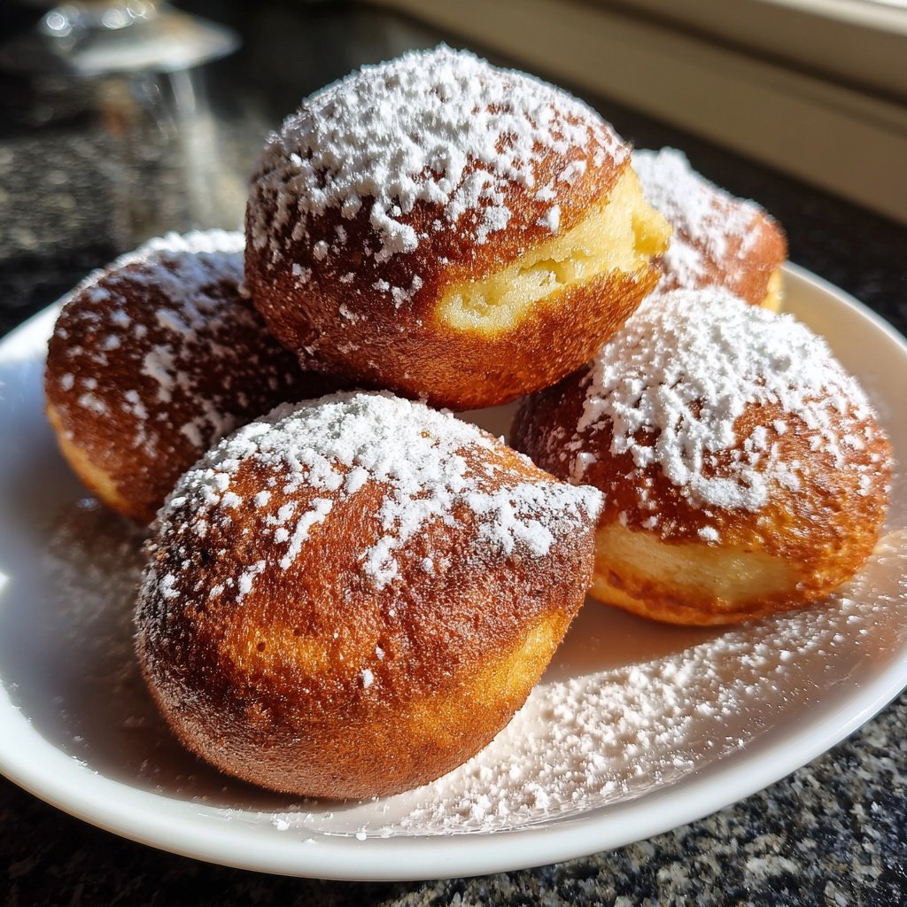 Quarkbällchen aus dem Ofen