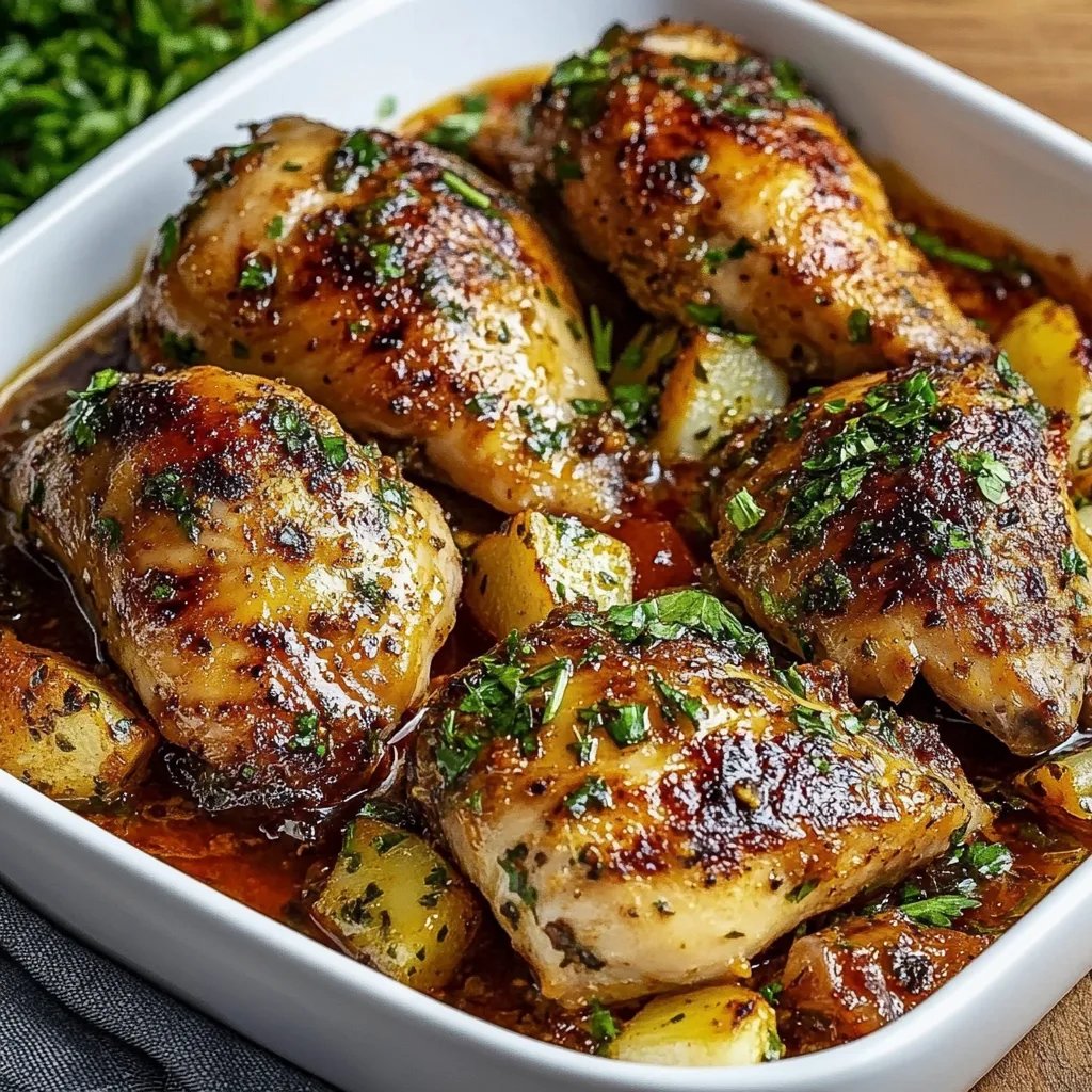 Pollo fino – würziges Hähnchen aus dem Ofen