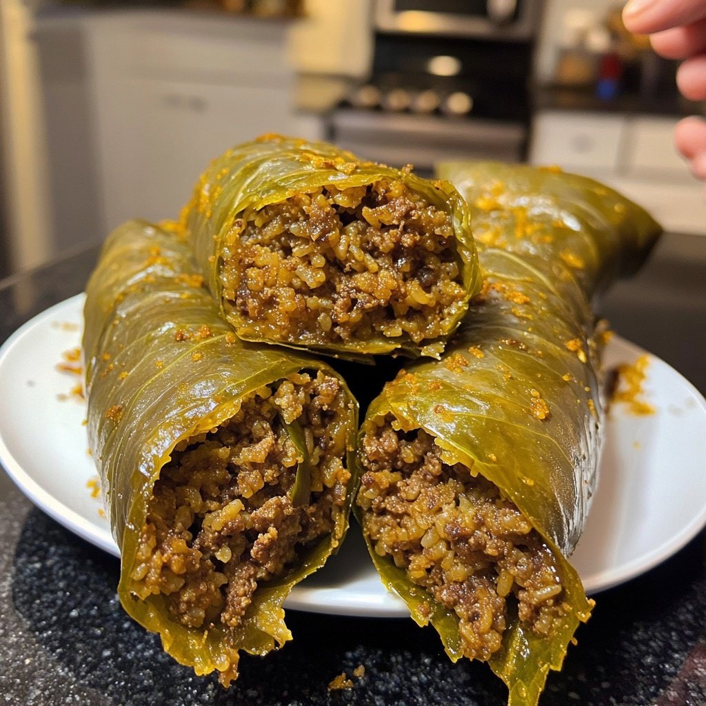 Dolmeh Kalam – Kohlrouladen nach persischer Art