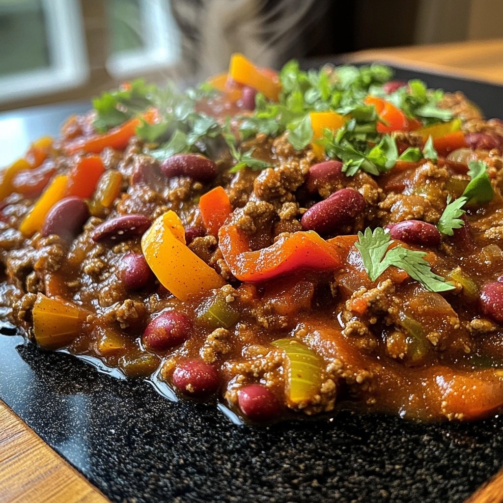 Chili sin Carne mit Bohnen