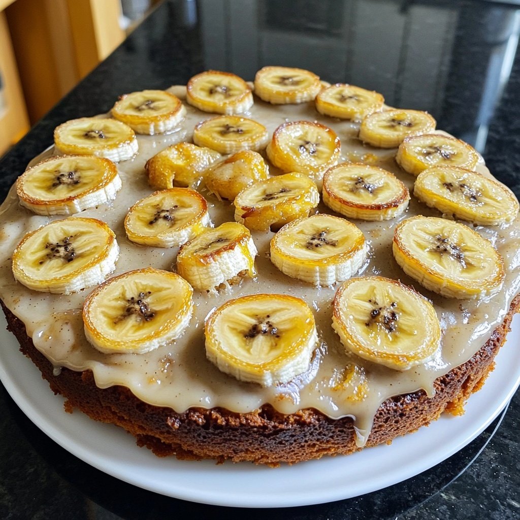 Bananenkuchen mit Vanille