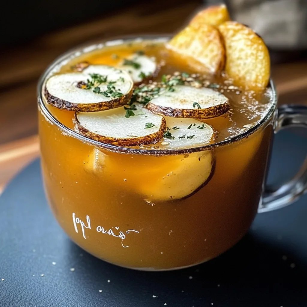 Köstlicher Bratapfelpunsch mit Schuss