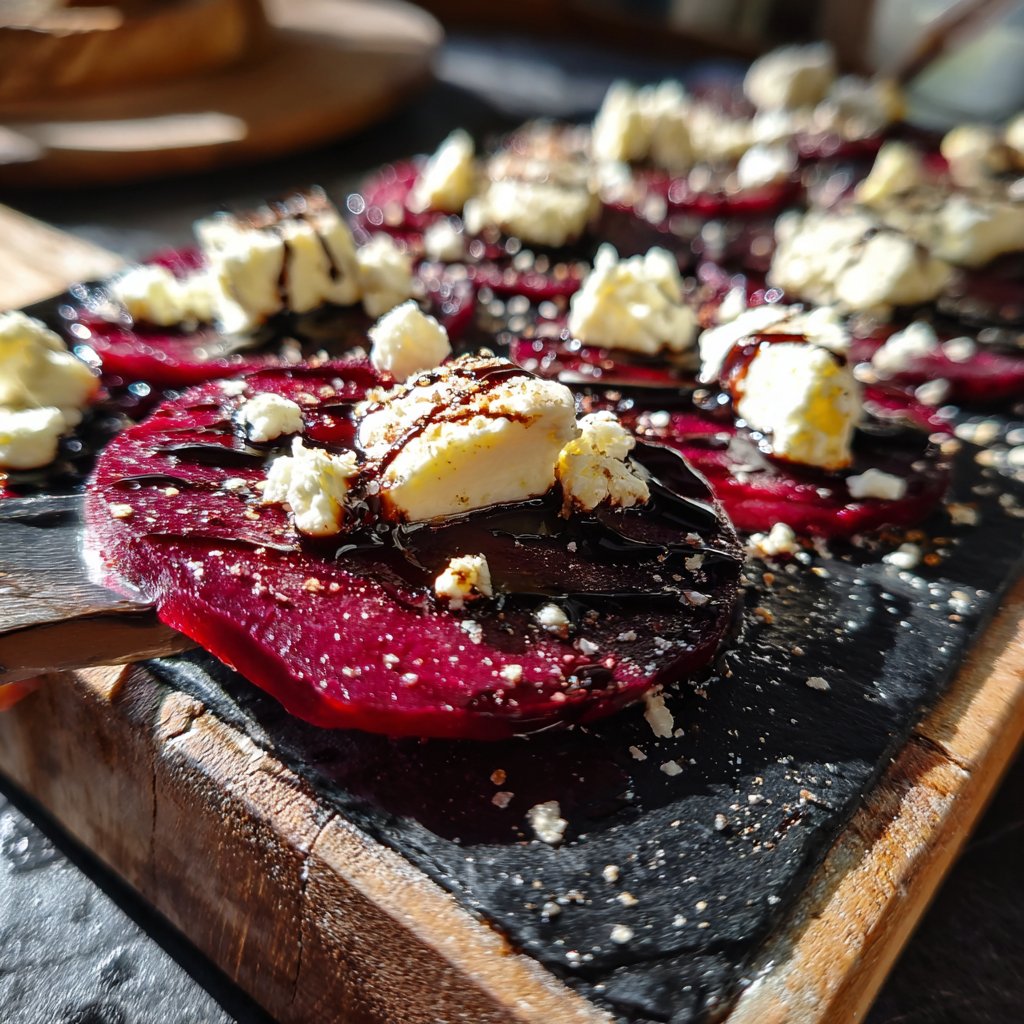 Carpaccio von Roter Bete