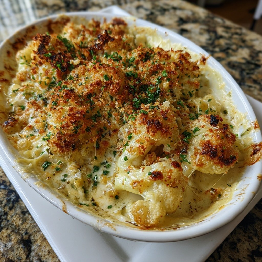 Blumenkohl Gratin