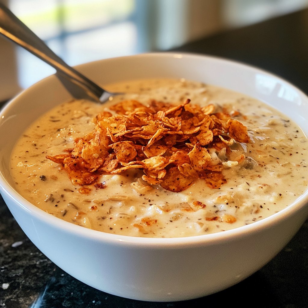 Kürbissuppe mit Knoblauch