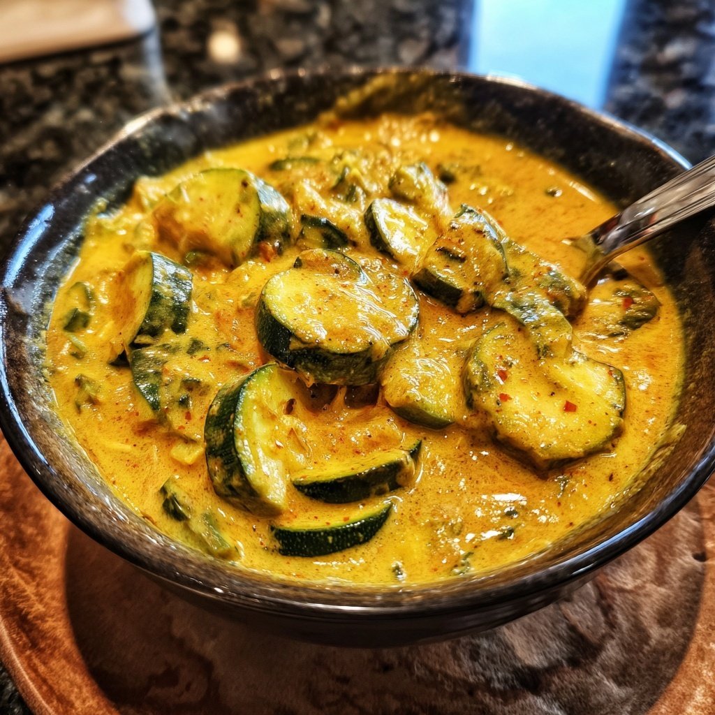 Curry mit Zucchini