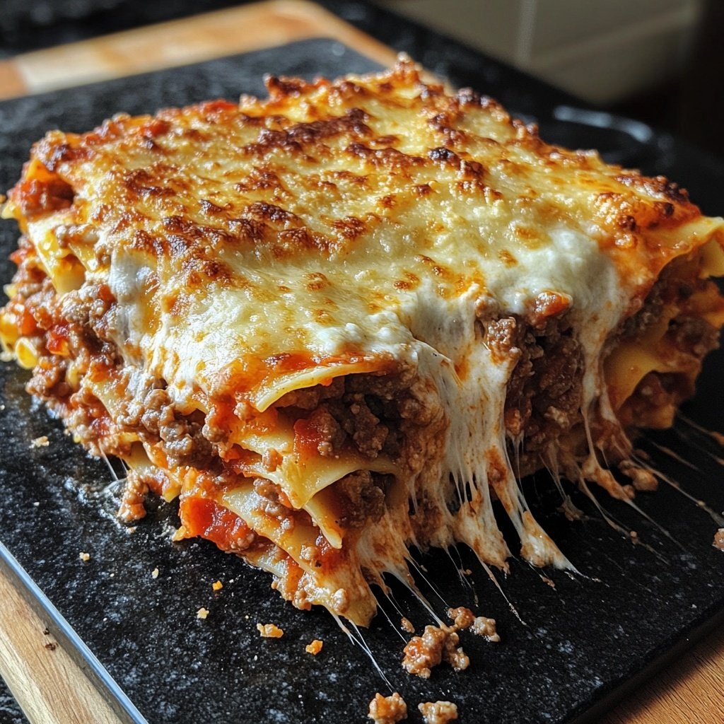 Hackfleisch Lasagne Pfanne
