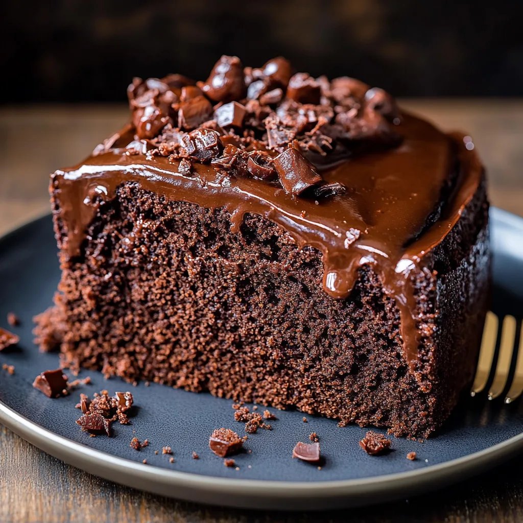 Saftiger Schokokuchen aus der Kastenform