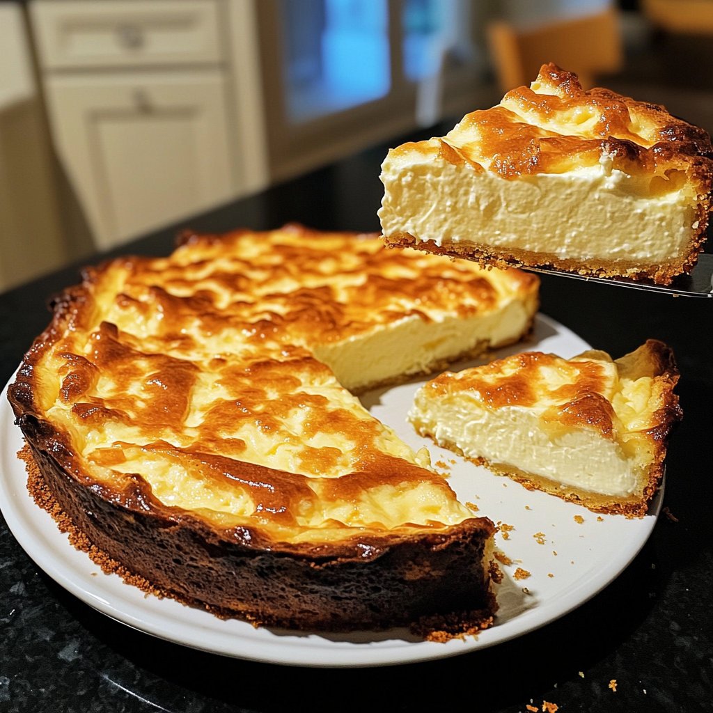Käsekuchen klassisch gebacken