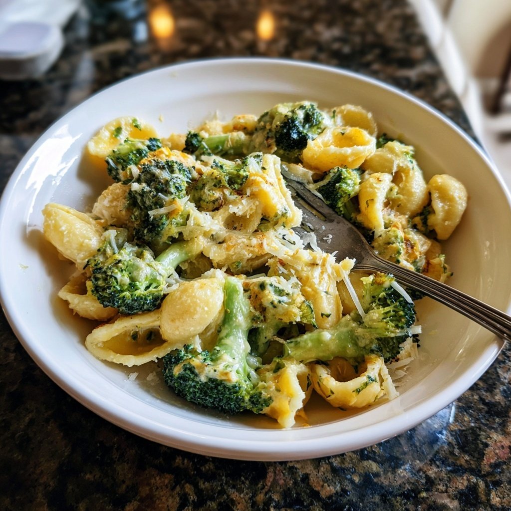 Brokkoli Pasta Pfanne